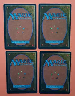 Magic the Gathering MTG Fourth (4TH) Editon CURSED RACK X 4 LP/EX U 1995! - Image 2