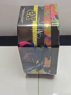 Pokemon Mega Charizard ex Factory Sealed Tin Box - Charizard X - 4 Booster Packs - Image 5