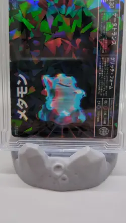 Custom Holo Glitch Ditto Pokemon Graded Slab Japanese Rare Collectible Neocraft - Image 2