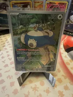 Pokemon TCG Snorlax SVP 051 Full Art Holo Black Star Promo Near Mint Condition - Image 1