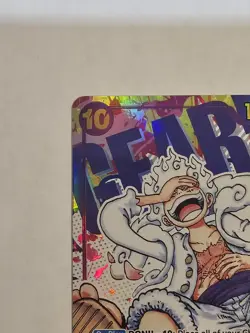 One Piece TCG OP05-119 Monkey D. Luffy Gear 5 Parallel SEC Alt Art English - Image 2