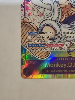 One Piece TCG OP05-119 Monkey D. Luffy Gear 5 Parallel SEC Alt Art English - Image 3