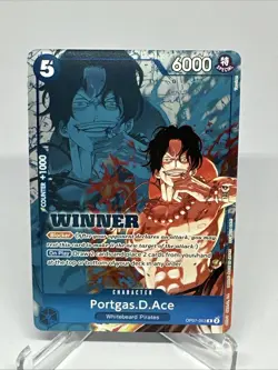 Portgas.D.Ace (Winner Pack 2024 Oct.-Dec.) OP07-053 One Piece Promotion - Image 1