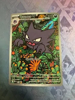 Pokemon TCG Haunter 027 Promo Card Mega Evolutions NM - Image 1