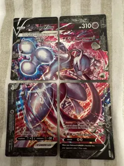 Mewtwo V-Union [Set of 4] SWSH: Sword & Shield Promo Cards English NM - Image 1