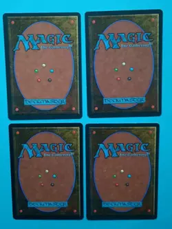 Magic the Gathering MTG Fourth (4TH) Editon DISRUPTING SCEPTER X 4 LP/EX R 1995! - Image 2