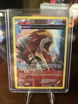 Entei Holo Rare Pokemon Card 2015 Reverse Holo 15/98 TCG - Image 1