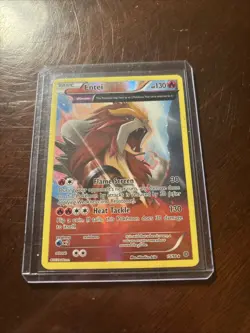 Entei Holo Rare Pokemon Card 2015 Reverse Holo 15/98 TCG - Image 3