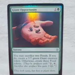 Giant Opportunity 159/269 Throne of Eldraine Foil Magic The Gathering - Image 2