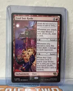 MTG TMNT Cool But Rude #0089 Rare Enchantment - Image 1