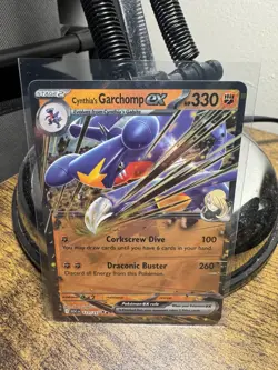 Pokemon TCG Cynthia's Garchomp EX Ascended Heroes 111/217 NM - Pack Fresh - Image 1