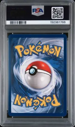 1999 POKEMON FOSSIL 1ST ED #5 GENGAR HOLO PSA 8 - Image 2