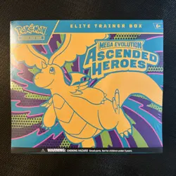 Pokemon TCG Ascended Heroes Mega Evolutions Elite Trainer Box ETB SEALED - Image 1