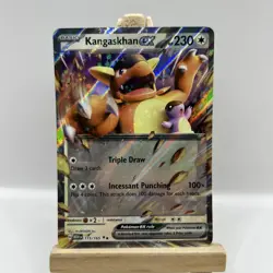 Pokemon - Kangaskhan ex - 115/165 - SV: Scarlet & Violet 151 - Holo - Double Rar - Image 1