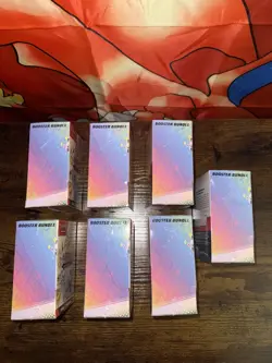 Pokemon TCG Prismatic Evolutions Booster Bundle Box Collector's 2025 Lot of 7 - Image 5