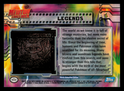 NM - Topps Pokemon Legends #1 The First Movie (Blue Logo) - Image 2