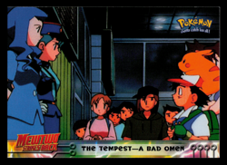NM - Topps Pokemon The Tempest–A Bad Omen #15 The First Movie (Blue Logo) - Image 1