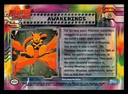 NM - Topps Pokemon Awakenings #2 The First Movie (Blue Logo) - Image 2