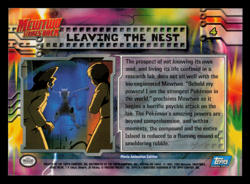 NM - Topps Pokemon Leaving the Nest #4 The First Movie (Blue Logo) - Image 2