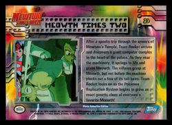 NM - Topps Pokemon Meowth Times Two #23 The First Movie (Blue Logo) - Image 2