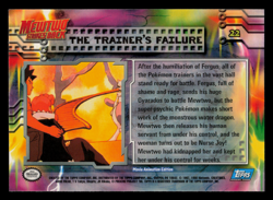 NM - Topps Pokemon The Trainer's Failure #22 The First Movie (Blue Logo) - Image 2