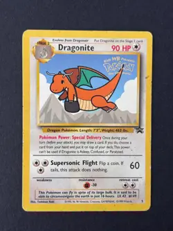 Dragonite 5 WB Movie Promo Rare - WOTC 1999 - Pokemon TCG - Vintage - HP/MP - Image 1