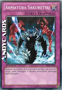 ARMATURA SAKURETSU • (Sakuretsu Armor) • Comune • YSKR IT043 • 1Ed • Yugioh! - Image 1