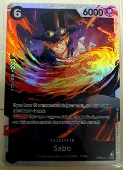 🔥 One Piece TCG Promo Collection | 2x Luffy + 2x Sabo | All Holo English - Image 4