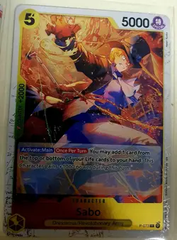 🔥 One Piece TCG Promo Collection | 2x Luffy + 2x Sabo | All Holo English - Image 5