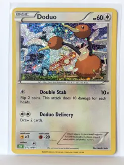NM/M - Doduo 013/034 - Holo - Trading Card Game Classic - Pokemon Card TCG - Image 1