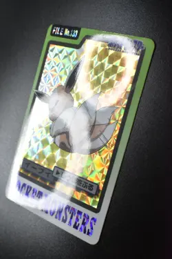 Eevee File No. 133 Bandai Carddass 1997 Prism Pokemon Card - Image 4