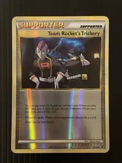 Pokemon TCG Team Rockets Trickery Card 78/90 Undaunted HGSS - Image 1