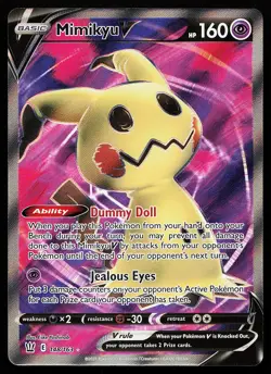 Mimikyu V 148/163 Ultra Rare Battle Styles Pokemon Card - Image 1