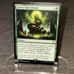 Green Sun's Zenith NM Regular MTG Eternal Masters Magic The Gathering (A) - Image 1