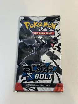Pokemon TCG Black Bolt Booster Pack Scarlet And Violet NEW SEALED - Image 1