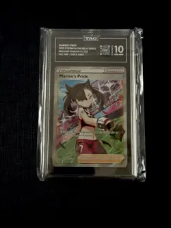Pokemon Marnie's Pride Full Art 2022 Brilliant Stars #171 TAG 10 Gem Mint - Image 1