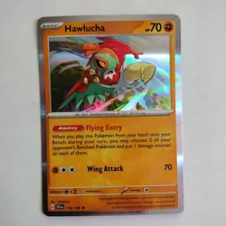 Holo Hawlucha 118/198 Rare Scarlet & Violet Pokemon - Same Day Shipping! - Image 1