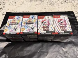 Pokemon Booster Bundle Lot - 151 (x4) and Prismatic Evolutions (x4) - SEALED - Image 1
