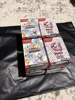 Pokemon Booster Bundle Lot - 151 (x4) and Prismatic Evolutions (x4) - SEALED - Image 2