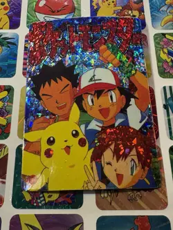 Pokemon Charizard Vintage Pocket Monsters Vending HOLO Prism Sticker 99 Nintendo - Image 3