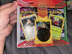 MORPEKO SNORLAX APPLIN Pokemon Promo 2 Pack Blister,coin SEALED FUSION+CHILLING - Image 2