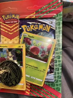 MORPEKO SNORLAX APPLIN Pokemon Promo 2 Pack Blister,coin SEALED FUSION+CHILLING - Image 4