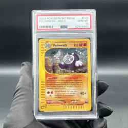 2003 POKEMON SKYRIDGE H24 POLIWRATH-HOLO PSA 10 - Image 1