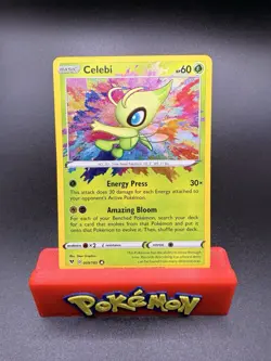 Celebi 009/185 Vivid Voltage Amazing Rare Pokemon NM - Image 1