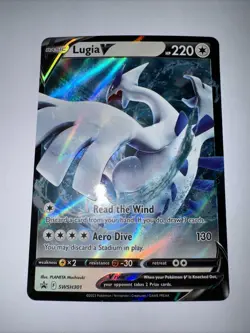Lugia V #SWSH301 SWSD Sword & Shield Promo Holo Rare Pokemon TCG English Card - Image 1