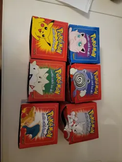 Pokemon 23K Gold Plated Cards FULL Set of 6 Burger King - Image 2