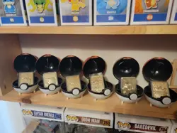 Pokemon 23K Gold Plated Cards FULL Set of 6 Burger King - Image 3