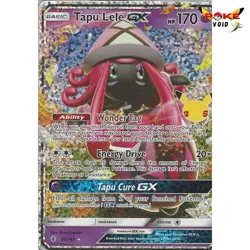 60/145 Tapu Lele GX | Rare Holo GX Card | Celebrations Classic Collection - Image 1