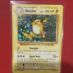 Raichu Holo (36/108) XY Evolutions Pokemon Card - NM - Image 2