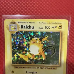 Raichu Holo (36/108) XY Evolutions Pokemon Card - NM - Image 4